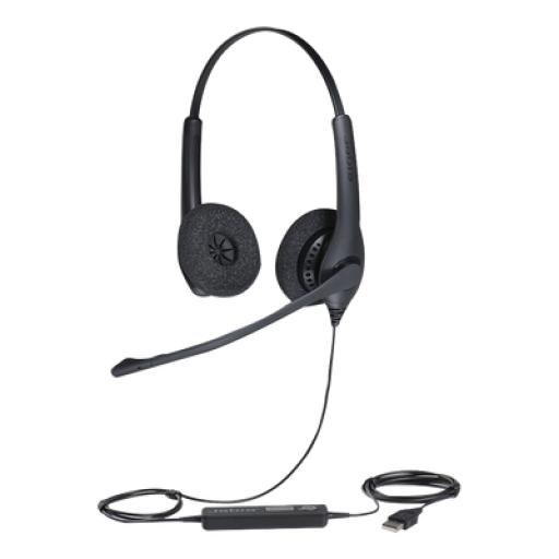 [JABRA_BIZ-1500-DUO-USB] Jabra Jabra Biz 1500 Duo, auricular profesional con cancelación de ruido, ideal para contact center con conexión USB (1559-0159)