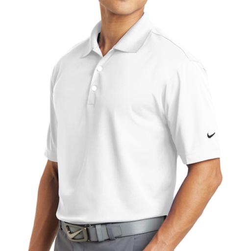 [NIKE_C373749S/W] Nike Playera Polo Dri-FIT color Blanca para Hombre
