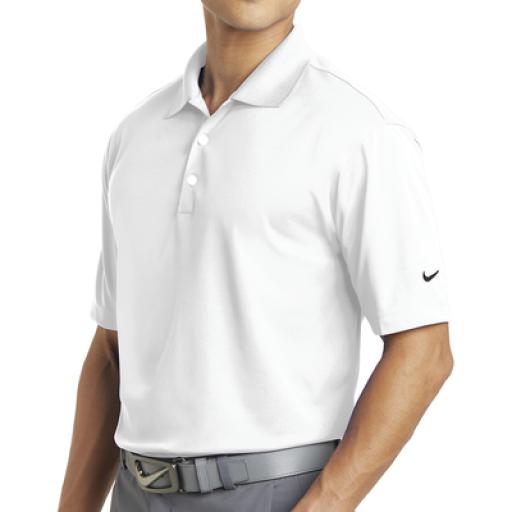 [NIKE_C373749XL/W] Nike Playera Polo Dri-FIT color Blanca para Hombre