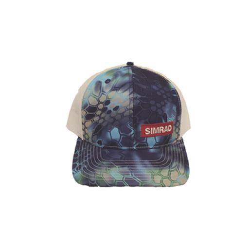 [SIMRAD_CAPSIMBW] Simrad Gorra color azul y blanco con logo simrad