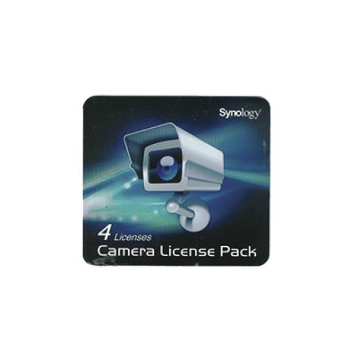 [SYNOLOGY_CLP-04] Synology Licencia para 4 cámaras IP en servidores SYNOLOGY