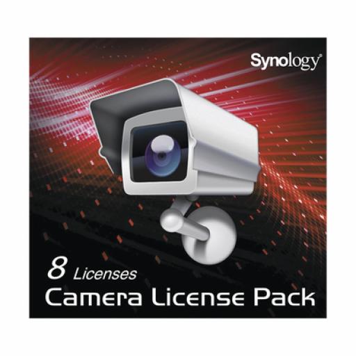 [SYNOLOGY_CLP-08] Synology Licencia para 8 cámaras IP en servidores SYNOLOGY