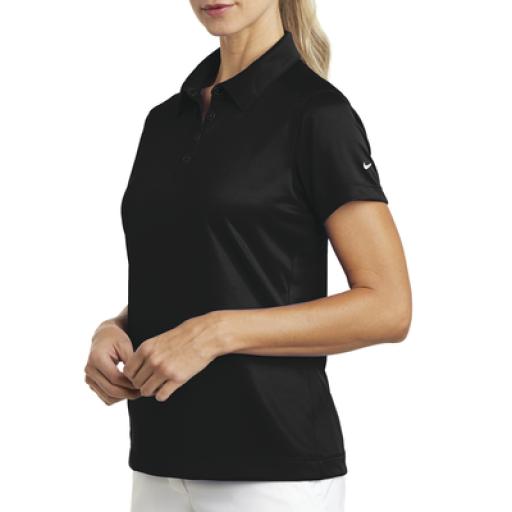 [NIKE_D354064SXL/B] Nike Playera Polo Dri-FIT color Negra para Mujer