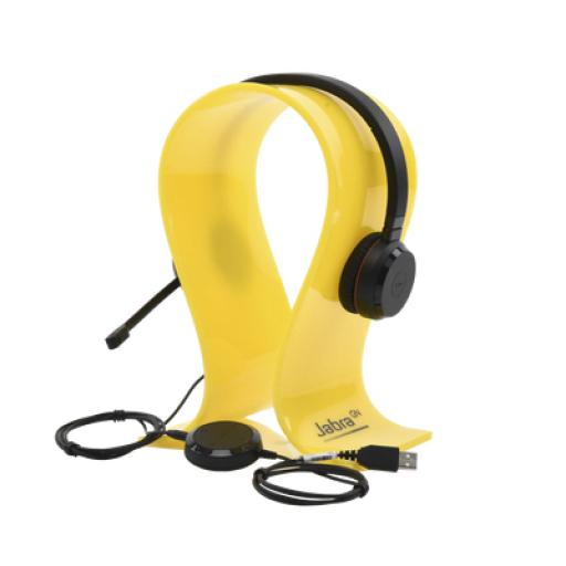 [JABRA_EVOLVE-30-DUO-MS] Jabra Jabra Evolve 30 Duo con conexión USB / 3.5mm, micrófono con cancelación de ruido y controlador en el cable con botones e indicadores LED (5399-823-309)