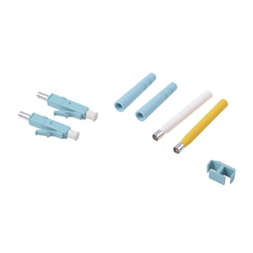 [SIEMON_FC2-LC-MM-J12] Siemon Conector de Fibra Óptica LC Duplex, Epoxico, Fibra Recubierta, Multimodo, Color Aqua (No pre-pulido)