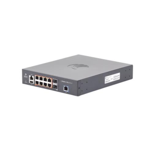 [CAMBIUMNETWORKS_MX-EX2010PXA-U] Cambium Networks Switch cnMatrix EX2010-P capa 3 de 10 puertos(8 PoE Gigabit 802.3af/at, 2 SFP, 1 consola, 1 MNGMT, 1 USB)  administración desde la Nube (MX-EX2010PXA-U)