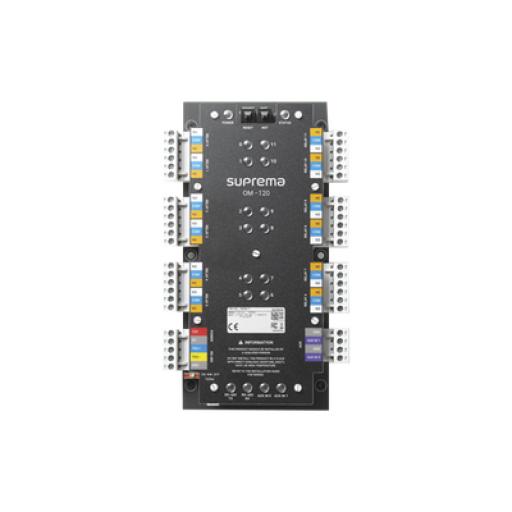 [SUPREMA_OM120] Suprema Módulo de Control / 12 Relevadores de Salida con Función para Control de Elevadores