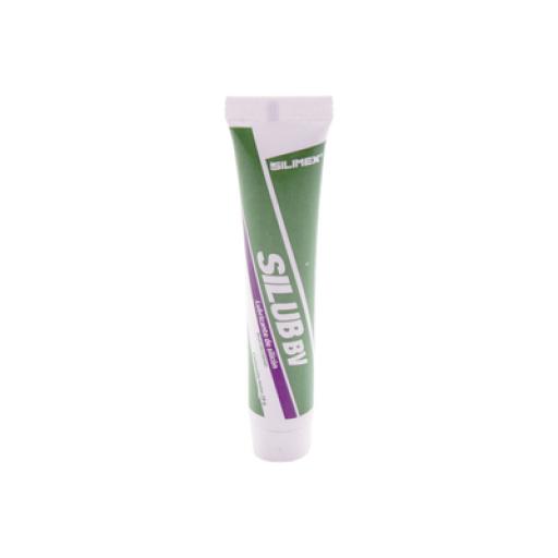 [SILIMEX_SILUB-BV] Silimex Lubricante de silicón dieléctrico de baja viscosidad, soporte de -10 hasta 80ºC, no daña plásticos, tubo 28grs