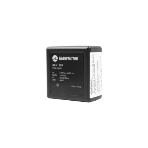 [TRANSTECTOR_SLN-120] Transtector Protector Contra Descargas Eléctricas Para 120 Vac de Clavija 5-15R Convencional de Tecnología SASD Diodo Avalancha de Silicio