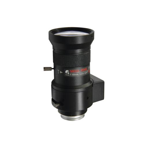 [SYSCOM_SYS-0560-DIRC] Syscom Lente Varifocal 5 a 60 mm / 2MP / Iris Automático / Día/Noche / Formato 1/2.7