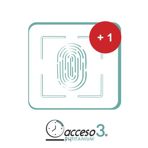 [ACCESSPRO_TITANIUMTER] AccessPRO [BAJO PEDIDO] Expansión (Checador adicional) para Software de Tiempo & Asistencia compatible con SISTEMAS DE NOMINA / Acceso3 - TITANIUM