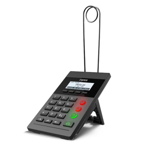 [FANVIL_X2CP] Fanvil Teléfono IP para Call Center para 2 lineas SIP con soporte para diadema, pantalla 128x48 retro-iluminada, PoE