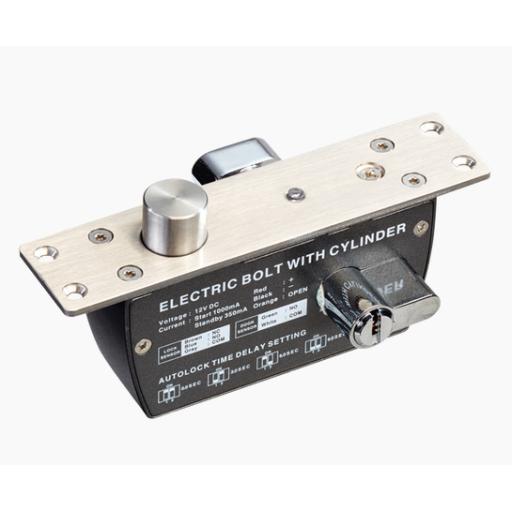 [ACCESSPRO_PROEB620] AccessPRO Cerradura de Perno 2000 kg de sujeción/ Cerrada en caso de falla (Fail Safe)/ Con temporizador y Sensor de puerta