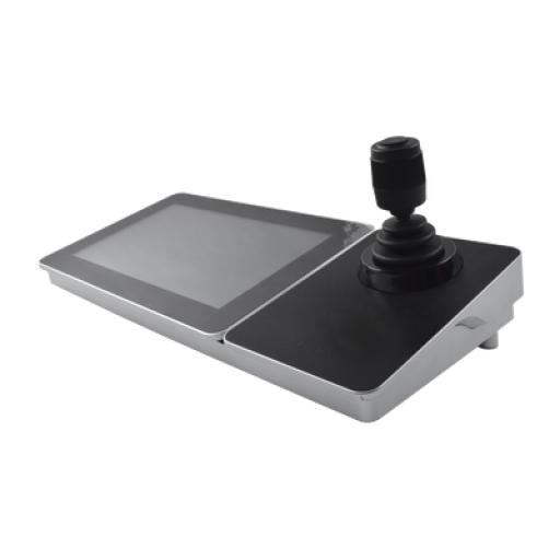 [HIKVISIONDIGITALTECHNOLOGY_DS-1600KI(B)] Hikvision Digital Technology Controlador IP (Joystick) con Pantalla Táctil de 10.1" / S.O. Android ver. 4.4 / Compatible con cámaras IP, Domos IP / PTZ IP / DVRs y NVRs epcom, HiLook y HIKVISION