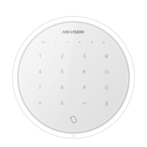 [HIKVISIONDIGITALTECHNOLOGY_DS-PKA-WLM433] Hikvision Digital Technology (AX HUB) Teclado Inalámbrico / Panel Touch / Ahorro de Batería
