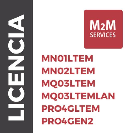 [M2MSERVICES_VOUCHERLTEM] M2M SERVICES Servicio de datos 4GLTE/5G por un Año para MN02LTEM / MN01LTEM / PRO4GLTEM / PRO4GEN2 / MQ03LTEM