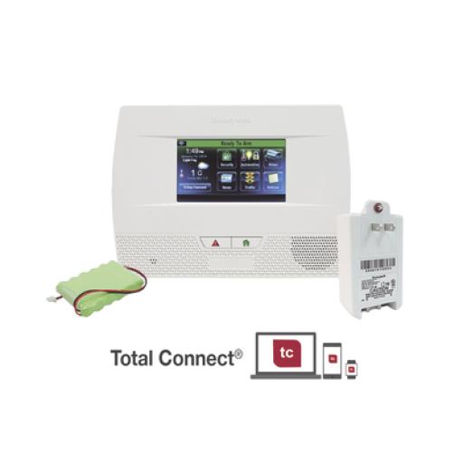 [HONEYWELLHOMERESIDEO_L5210-PK-S] HONEYWELL HOME RESIDEO Panel de Alarma Inalambrico Autocontenido con Pantalla Touch L5210, integrable a casa inteligente usando servicio de Total Connect