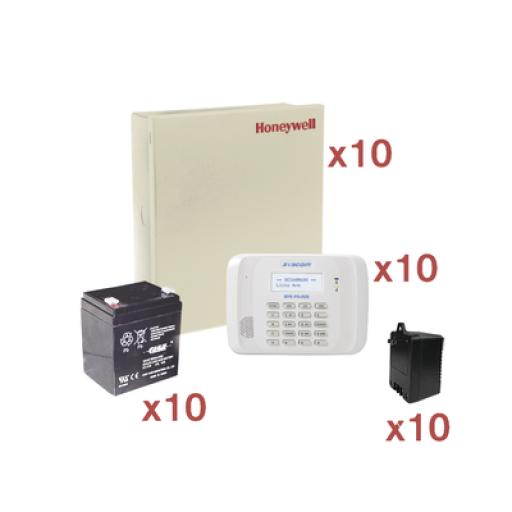 [HONEYWELLHOMERESIDEO_VISTA48-KIT10] HONEYWELL HOME RESIDEO Kit de 10 Paneles de Alarma VISTA48 con Bateria y Transformador