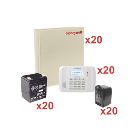 [HONEYWELLHOMERESIDEO_VISTA48-KIT20] HONEYWELL HOME RESIDEO KIT de 20 PANELES VISTA48LA CON BATERIA Y TRANSFORMADOR