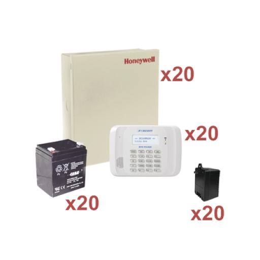 [HONEYWELLHOMERESIDEO_VISTA48-KIT20] HONEYWELL HOME RESIDEO KIT de 20 PANELES VISTA48LA CON BATERIA Y TRANSFORMADOR