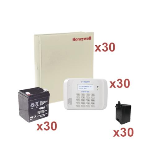 [HONEYWELLHOMERESIDEO_VISTA48-KIT30] HONEYWELL HOME RESIDEO KIT de 30 PANELES VISTA48LA CON BATERIA Y TRANSFORMADOR