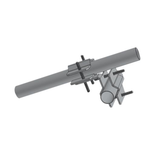 [SYSCOMTOWERS_SMMK5] SYSCOM TOWERS Herraje Adaptador Cruzado para Mástil para Diámetros desde 7/8" hasta 2".