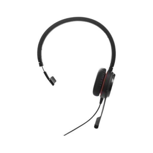 [JABRA_EVOLVE-30-MONO-UC] Jabra Jabra Evolve 30 Mono con conexión USB / 3.5mm, micrófono con cancelación de ruido y controlador en el cable con botones e indicadores LED (5393-829-309) 