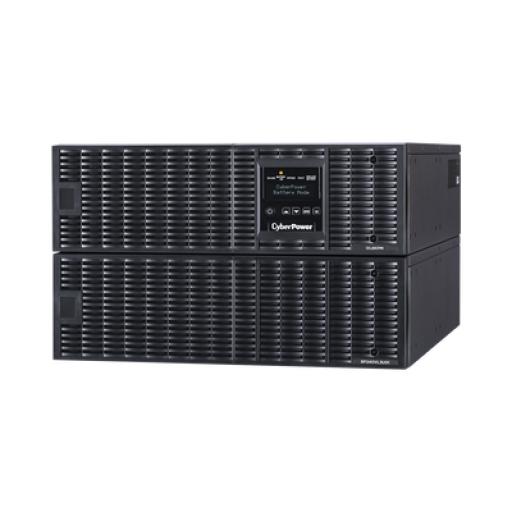 [CYBERPOWER_OL6KRT] CyberPower UPS de 6000 VA/5400 W, Online Doble Conversión, 200 - 240 Vac de Entrada NEMA L6-30P, Onda Senoidal Pura, Torre o Rack de 6 UR, Con 2 Tomas NEMA L6-20R y 2 NEMA L6-30R