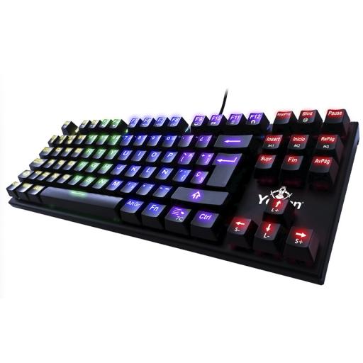 [YEYIAN_YAT1806] TECLADO GAMER YEYIAN YAT1806 SPARK SERIE 2000 MECANIC SWITCH ROJO RGB