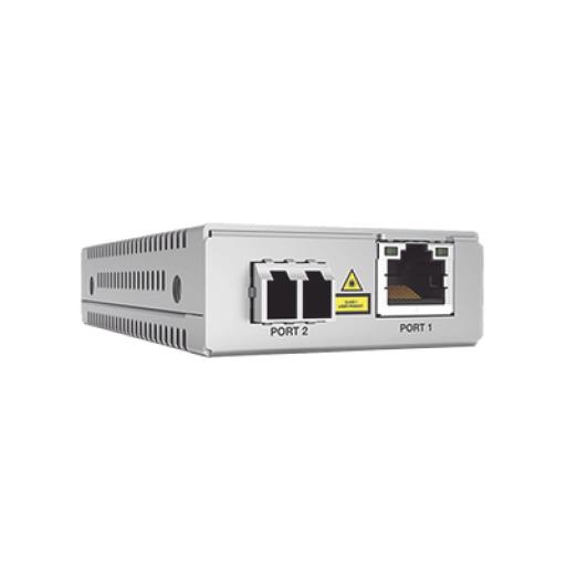 [ALLIEDTELESIS_AT-MMC2000LX/LC-960] Allied Telesis CONVERTIDOR DE MEDIOS MINI MONOMODO VERSION TAA (FEDERAL), 10/100/1000T A 1000LX/LC (20KM)