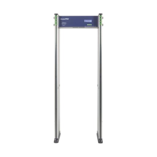 [ACCESSPRO_APMESC18] AccessPRO Detector de Metales de 18 zonas/ Uso en Interior/Programación con Control Remoto / Contador de Personas