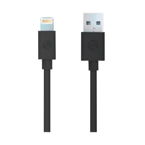 [GETTTECH_JL-3570] Getttech Cable USB 2.0 a Lightning, Negro, 1.5MTS