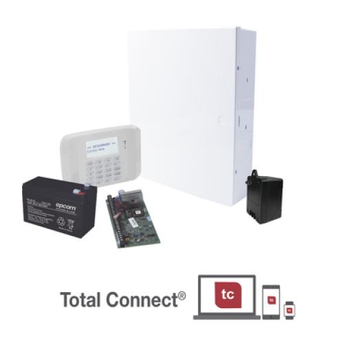 [HONEYWELLHOMERESIDEO_VISTA48LANTB8AH] HONEYWELL HOME RESIDEO Kit de Panel de Alarma VISTA48LA con  Batería de 9Ah, Transformador y Gabinete