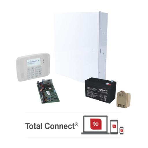 [HONEYWELLHOMERESIDEO_VISTA48LANTB8AH] HONEYWELL HOME RESIDEO Kit de Panel de Alarma VISTA48LA con  Batería de 9Ah, Transformador y Gabinete