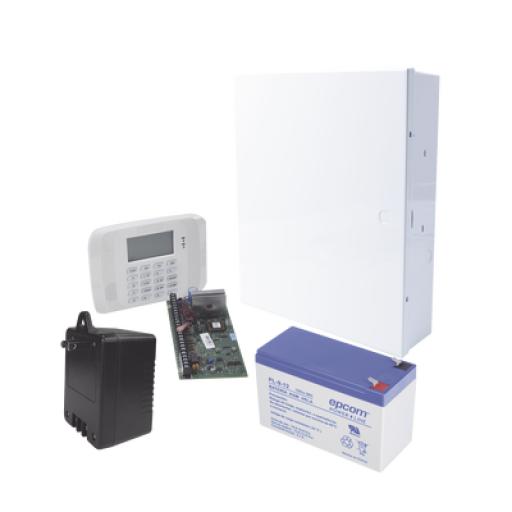 [HONEYWELLHOMERESIDEO_VISTA48LANTB9AH] HONEYWELL HOME RESIDEO Kit de Panel de Alarma VISTA48LA con Gabinete, Batería de 9Ah y Transformador