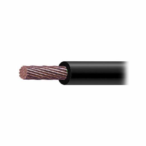 [INDIANA_SLY-349-BLK/100] Indiana Cable de Cobre Recubierto THW-LS Calibre 4/0 AWG 19 Hilos Color Negro (100 metros).