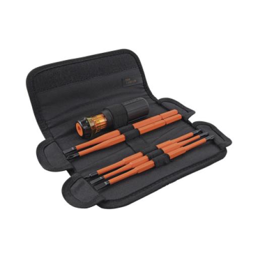 [KLEINTOOLS_32288] Klein Tools Juego de Desarmadores Intercambiables con Aislamiento 8 en 1.