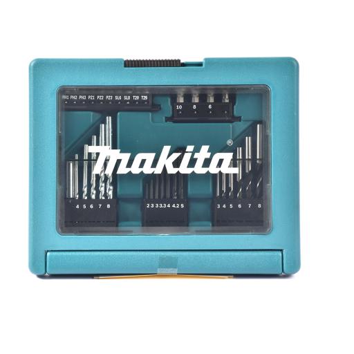 [MAKITA_B-49389] Makita Juego de accesorios multipropósito 33 piezas estuche tipo tablet.