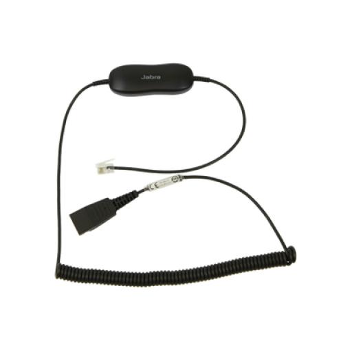[JABRA_GN-1216-C] Jabra Cable para diademas BIZ1500, BIZ2300 y BIZ2400, para compatibilidad con telefonos AVAYA 96xx/16xx QD a RJ-9 (88001-03) (88001-04)