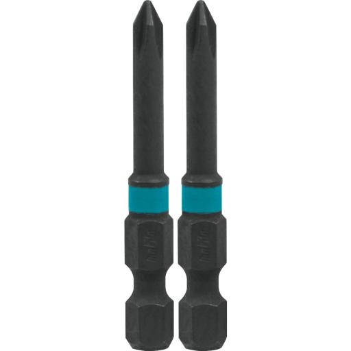 [MAKITA_A-96643] Makita Punta phillips # 1 de 2” (51mm) impact-x punta ph1, blister con 2 piezas.