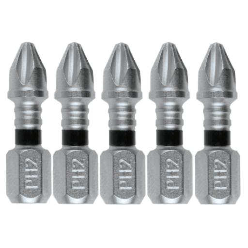 [MAKITA_E-00555] Makita Broca de Inserción de 1" Phillips #2 Impact XPS®, paquete con 5 piezas.