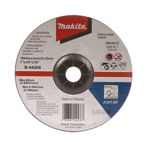 [MAKITA_B-44208] Makita Disco de corte para metal de 7"