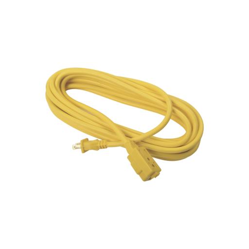 [SURTEK_SYS-136042] Surtek Extensión Eléctrica de Uso Rudo 6 metros / 127 V CA 10 A Máximo / Color Amarillo.