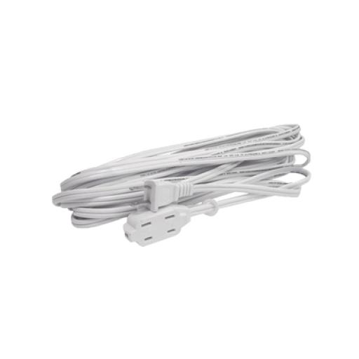 [SURTEK_SYS-136140] Surtek Extensión Eléctrica Doméstica de 2 metros / 127 V CA 8 A Máximo / Color Blanco.