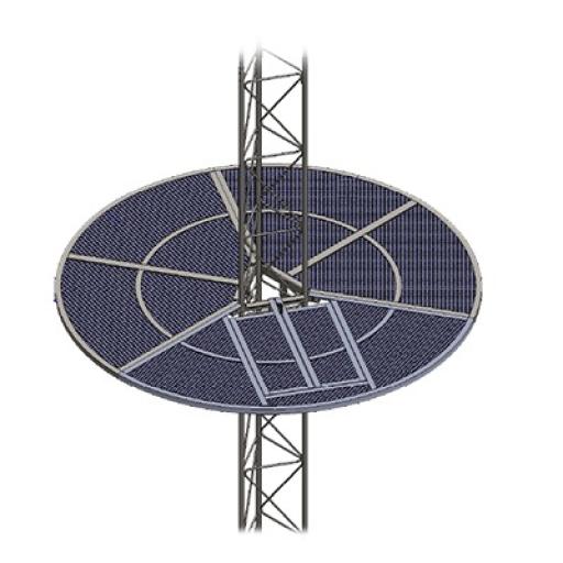 [SYSCOMTOWERS_SOM-45] SYSCOM TOWERS Sistema Antiescala tipo Sombrilla para Torre STZ45.