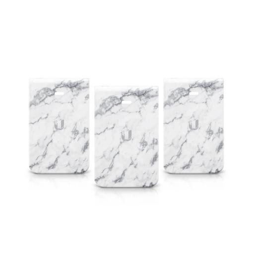 [UBIQUITINETWORKS_IW-HD-MB-3] Ubiquiti Networks Máscara decorativa diseño en mármol para UAP-IW-HD paquete de 3 máscaras