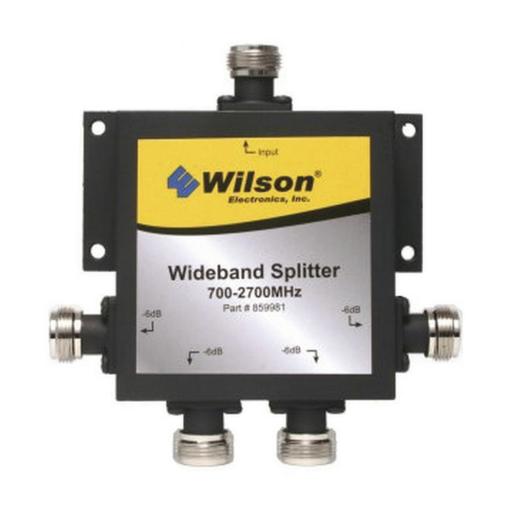 [WEBOOST_859-981] WeBoost Divisor de 4 salidas, 50 Ohm, 700-2700MHz conector N-Hembra