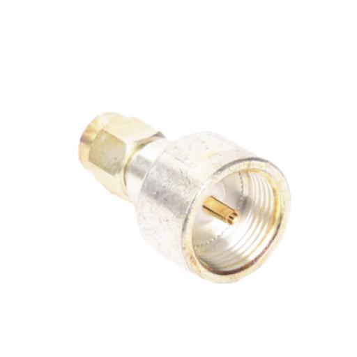 [RFINDUSTRIES_PT-4000-006] RF Industries Adaptador UNIDAPT Hembra a SMA Macho, Plata / Oro / Teflón.