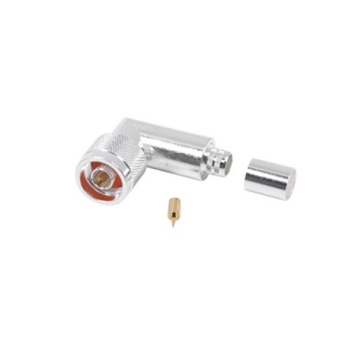 [RFINDUSTRIES_RFN-1009-3I] RF Industries Conector N Macho en A/R para cable 9913, 7810A, 8214; CNT-400; RG8/U-SYS, RFLASH-1113.