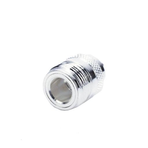 [RFINDUSTRIES_RFN-1027] RF Industries Conector N Hembra de Anillo Plegable para Cables RG-58/U, Níquel/ Oro/ Teflón.